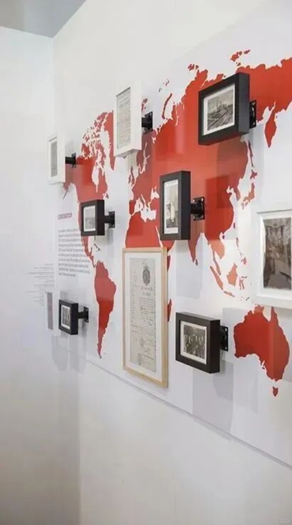 展廳設計新思路：實物展品與展墻的完美結合