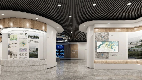 筑夢科創高地 | 慧谷湖科創小鎮展示廳，解鎖城市未來新圖景