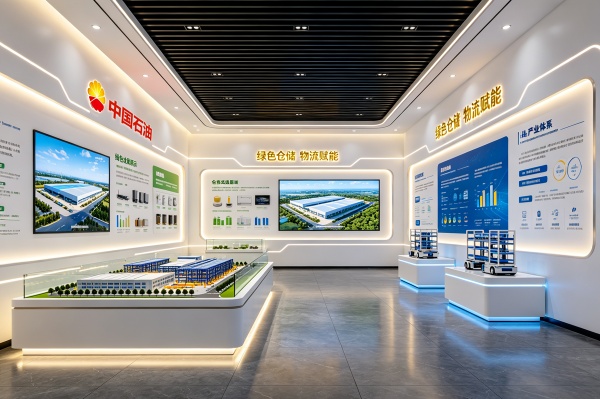 中國石油物資分公司展廳設計方案重磅出爐！